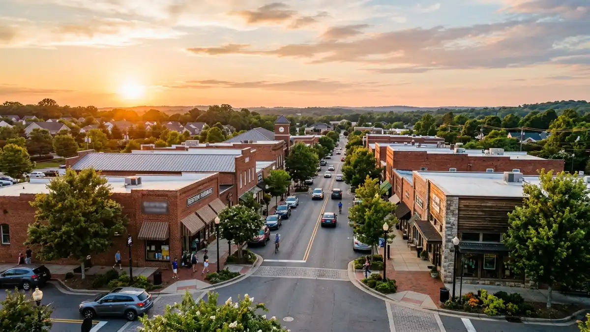 Public restroom locations mapped in Matthews, North Carolina — 6 facilities across zip codes 28105, 28227
