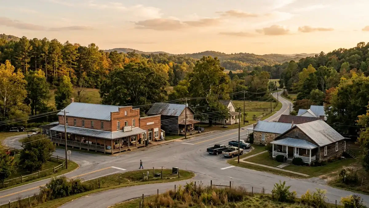 Public restroom locations mapped in Olivers Crossroads, North Carolina — 5 facilities across zip codes 28658