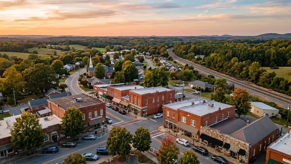 Public restroom locations mapped in Troutman, North Carolina — 13 facilities across zip codes 28166