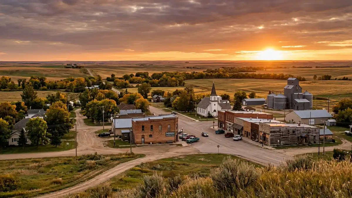 Public restroom locations mapped in Parkhurst, North Dakota — 4 facilities across the city