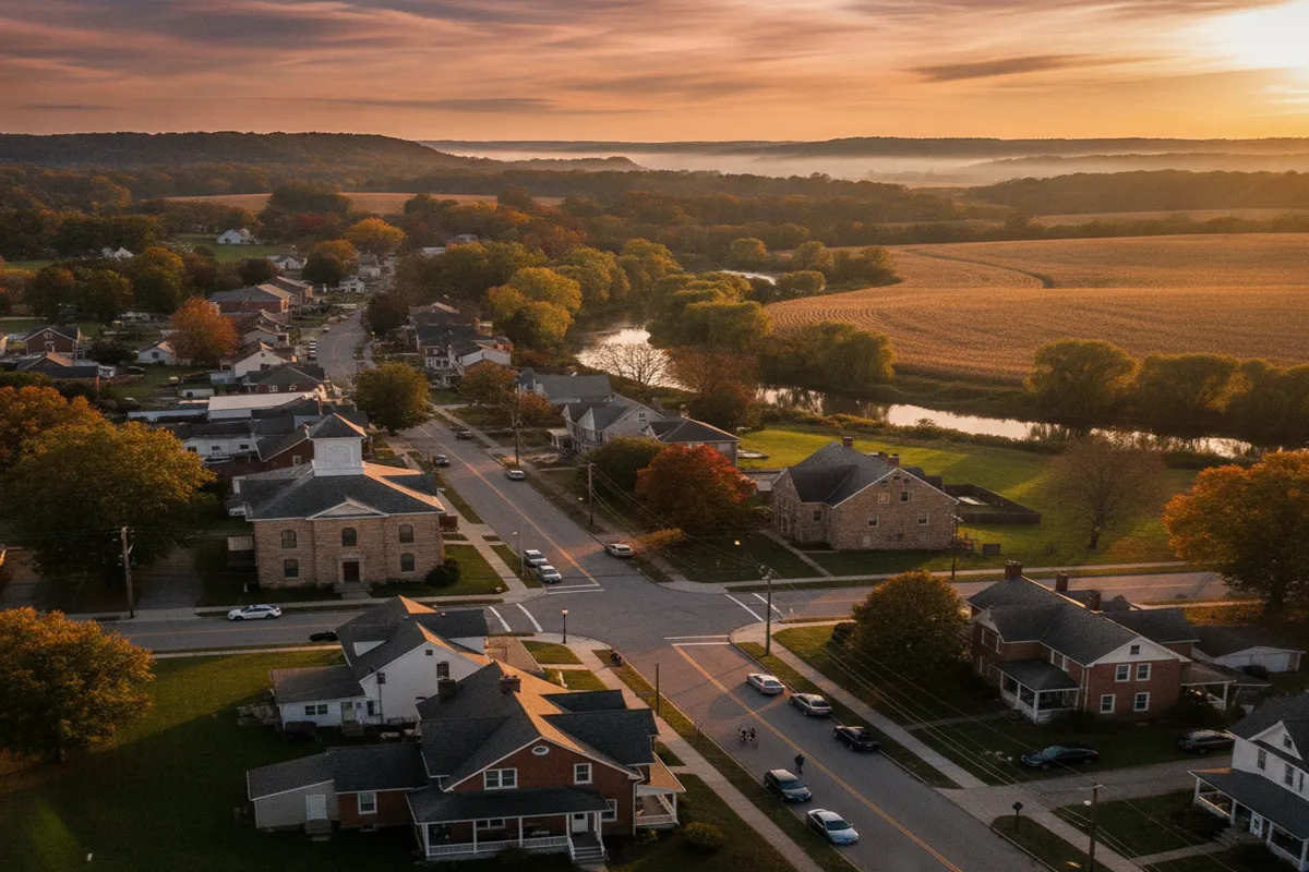 Public restroom locations mapped in Bachman, Ohio — 4 facilities across zip codes 45378