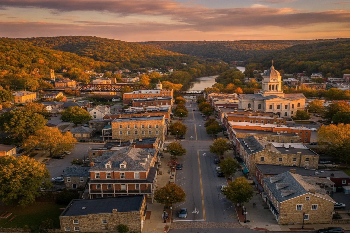 Public restroom locations mapped in Chillicothe, Ohio — 28 facilities across zip codes 45601