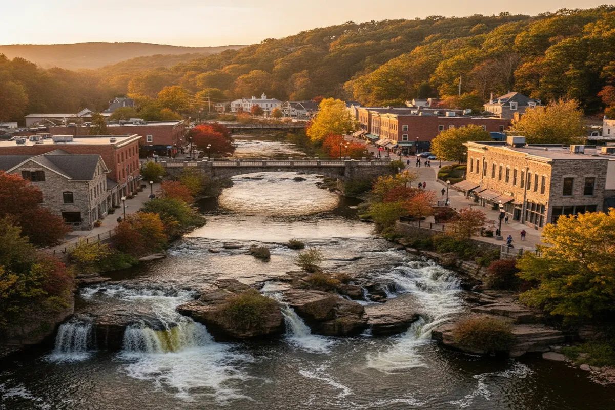 Public restroom locations mapped in Cuyahoga Falls, Ohio — 68 facilities across zip codes 44210, 44221, 44223