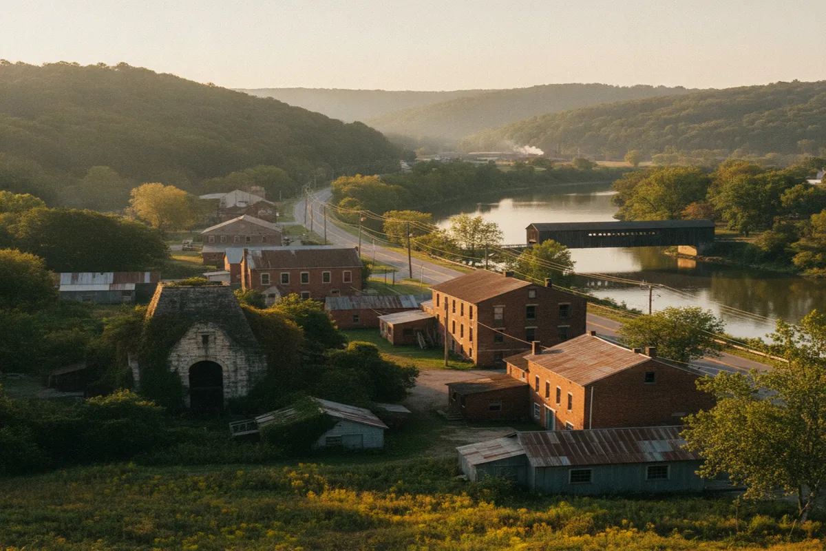 Public restroom locations mapped in Franklin Furnace, Ohio — 1 facility across zip codes 45629