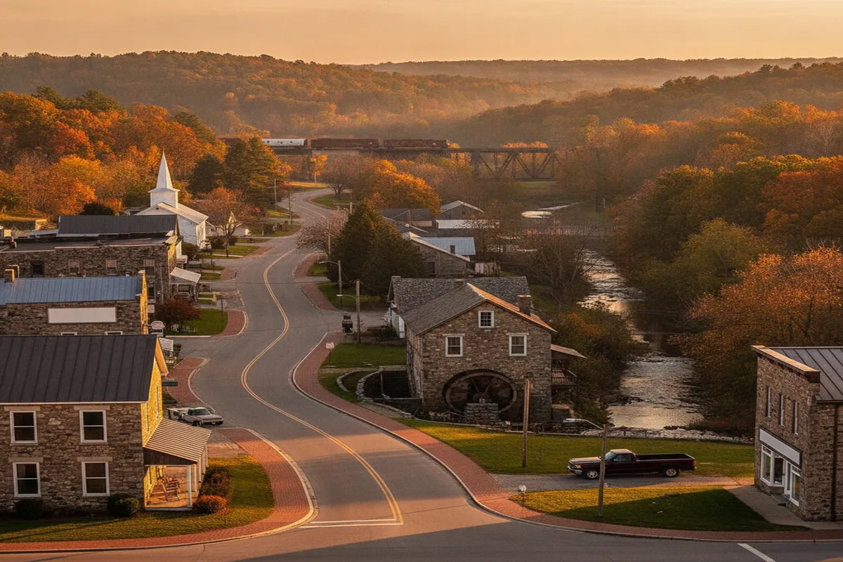Public restroom locations mapped in Friendship, Ohio — 7 facilities across zip codes 45663, 45684