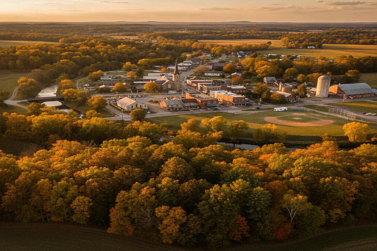 Public restroom locations mapped in Georgesville, Ohio — 1 facility across the city
