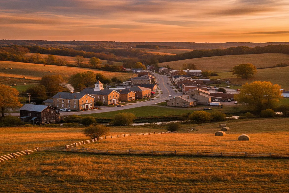 Public restroom locations mapped in Highland County, Ohio — 4 facilities across the city