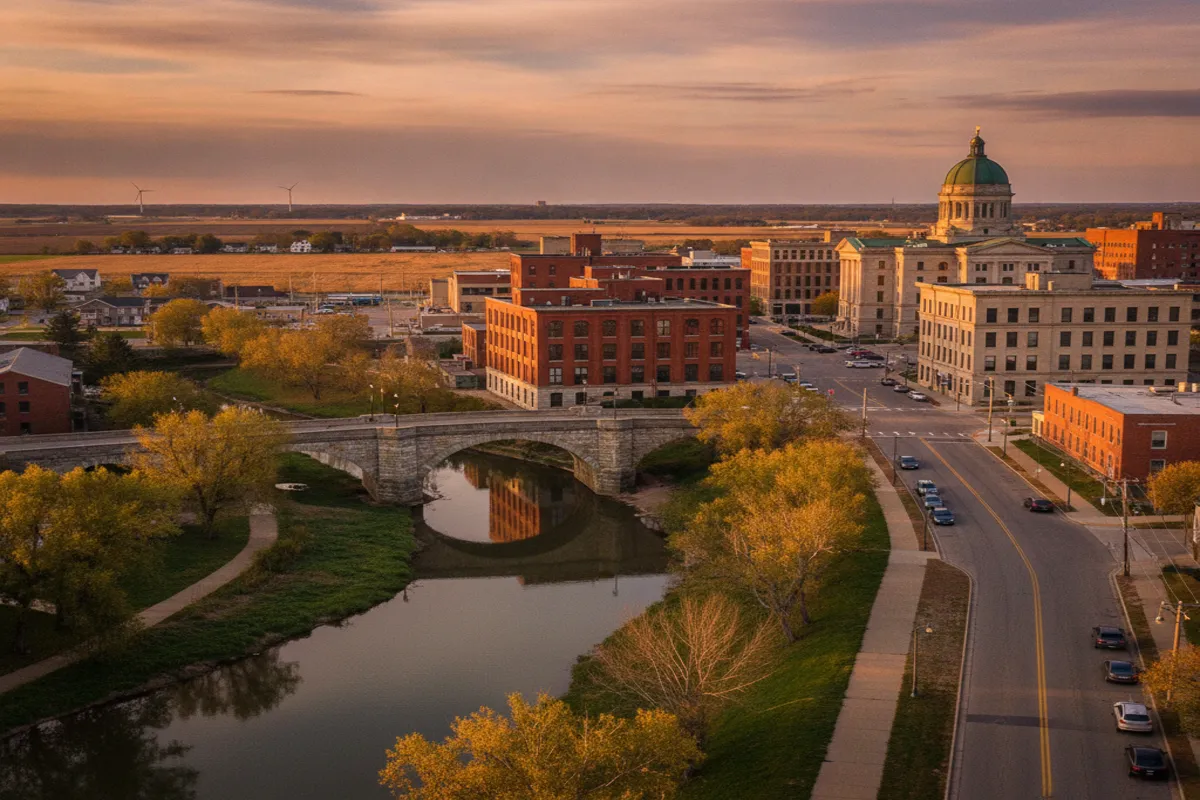 Public restroom locations mapped in Lima, Ohio — 1 facility across zip codes 45804
