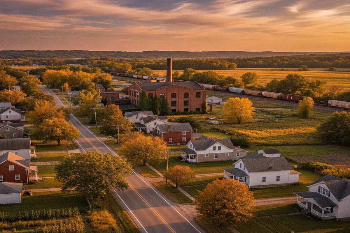 Public restroom locations mapped in Masury, Ohio — 8 facilities across zip codes 44425