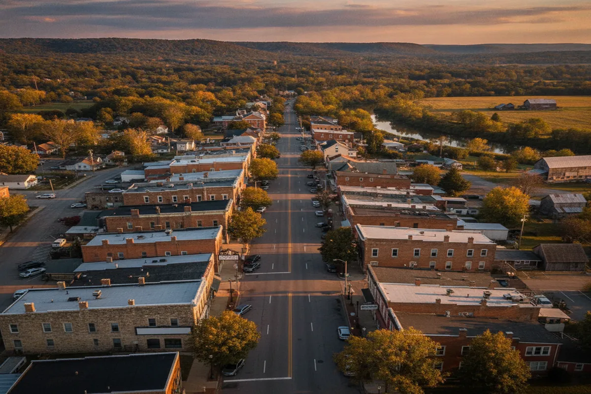 Public restroom locations mapped in Minerva, Ohio — 4 facilities across zip codes 44657