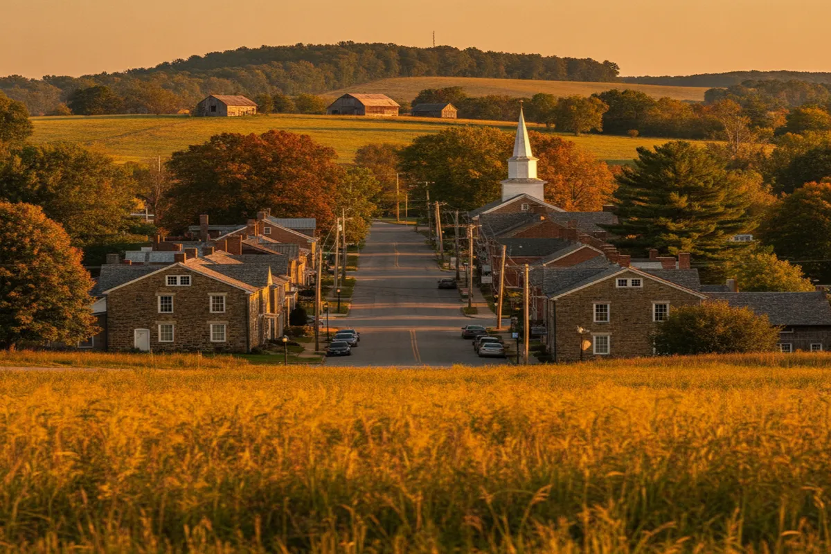 Public restroom locations mapped in Mount Liberty, Ohio — 2 facilities across zip codes 43048