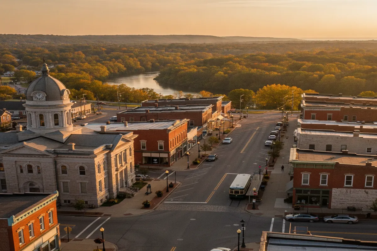 Public restroom locations mapped in Painesville, Ohio — 3 facilities across zip codes 44077