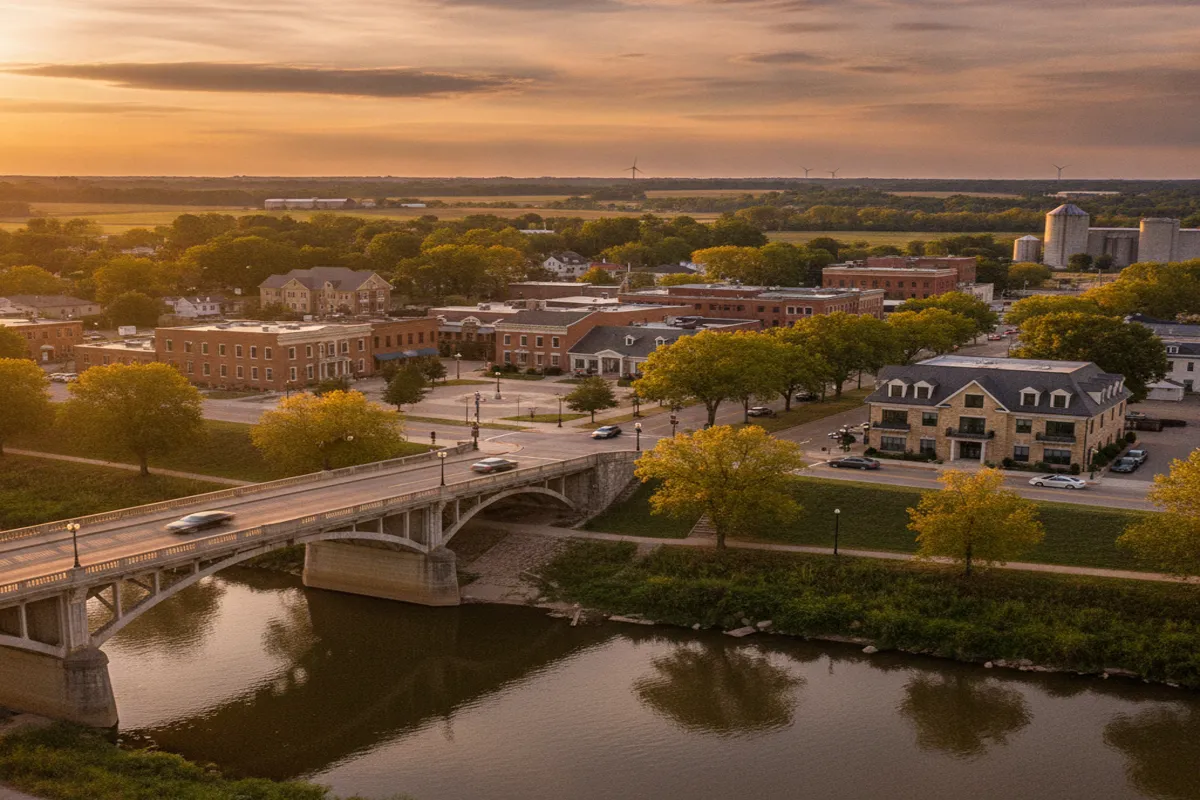 Public restroom locations mapped in Perrysburg, Ohio — 15 facilities across zip codes 43551