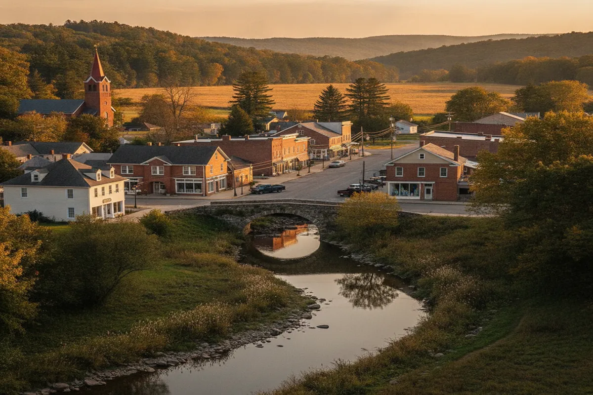 Public restroom locations mapped in Sprucevale, Ohio — 8 facilities across zip codes 43920
