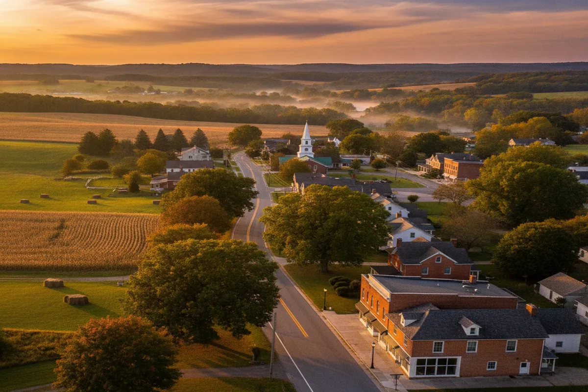 Public restroom locations mapped in Troy Township, Ohio — 4 facilities across zip codes 44491