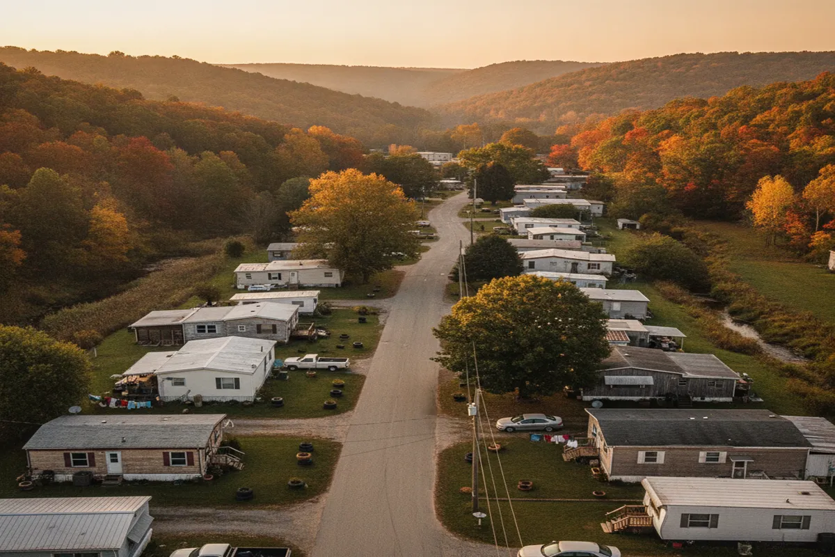 Public restroom locations mapped in Upper Valley Trailer Court, Ohio — 4 facilities across zip codes 45433