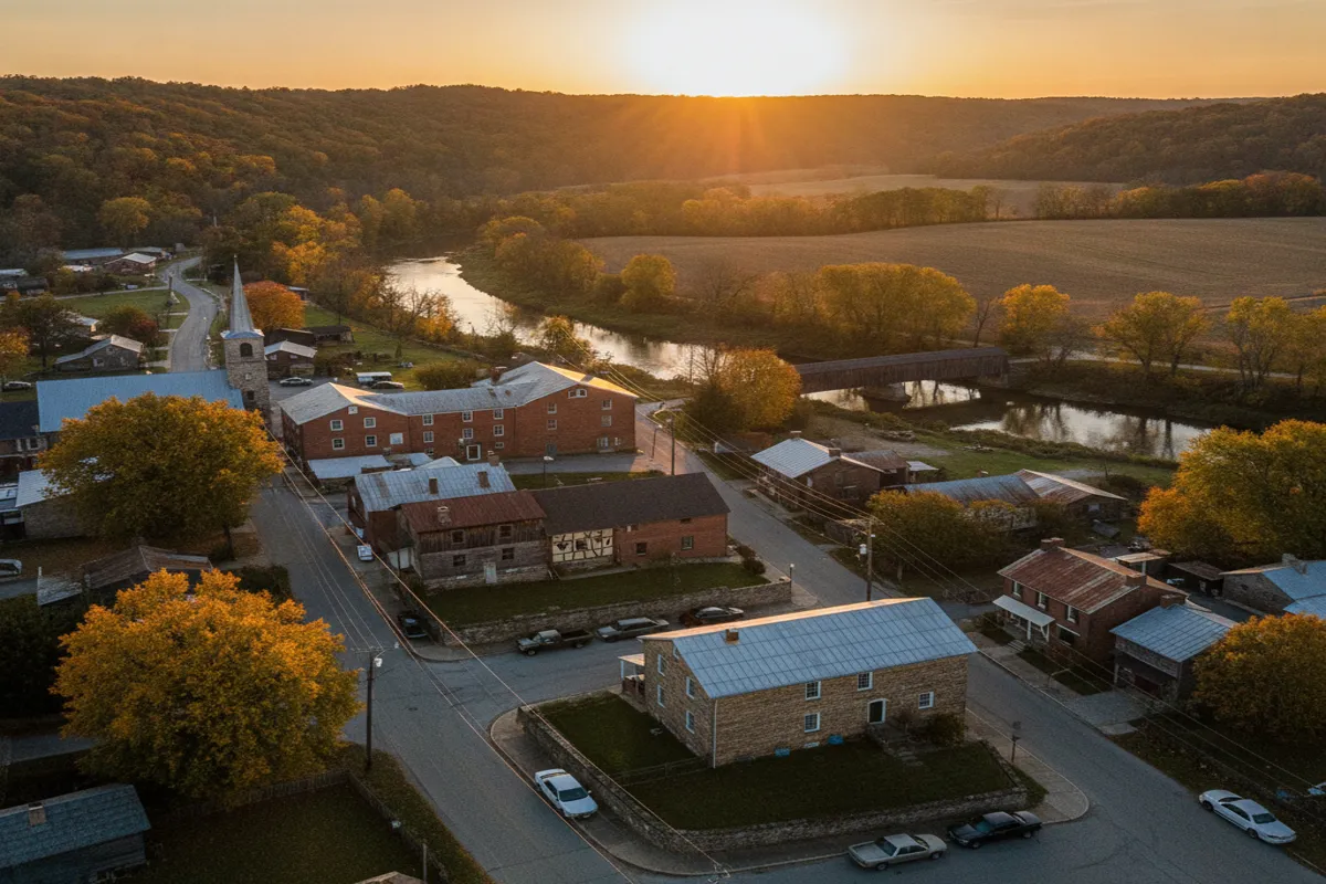 Public restroom locations mapped in Vicksville Usa, Ohio — 1 facility across the city