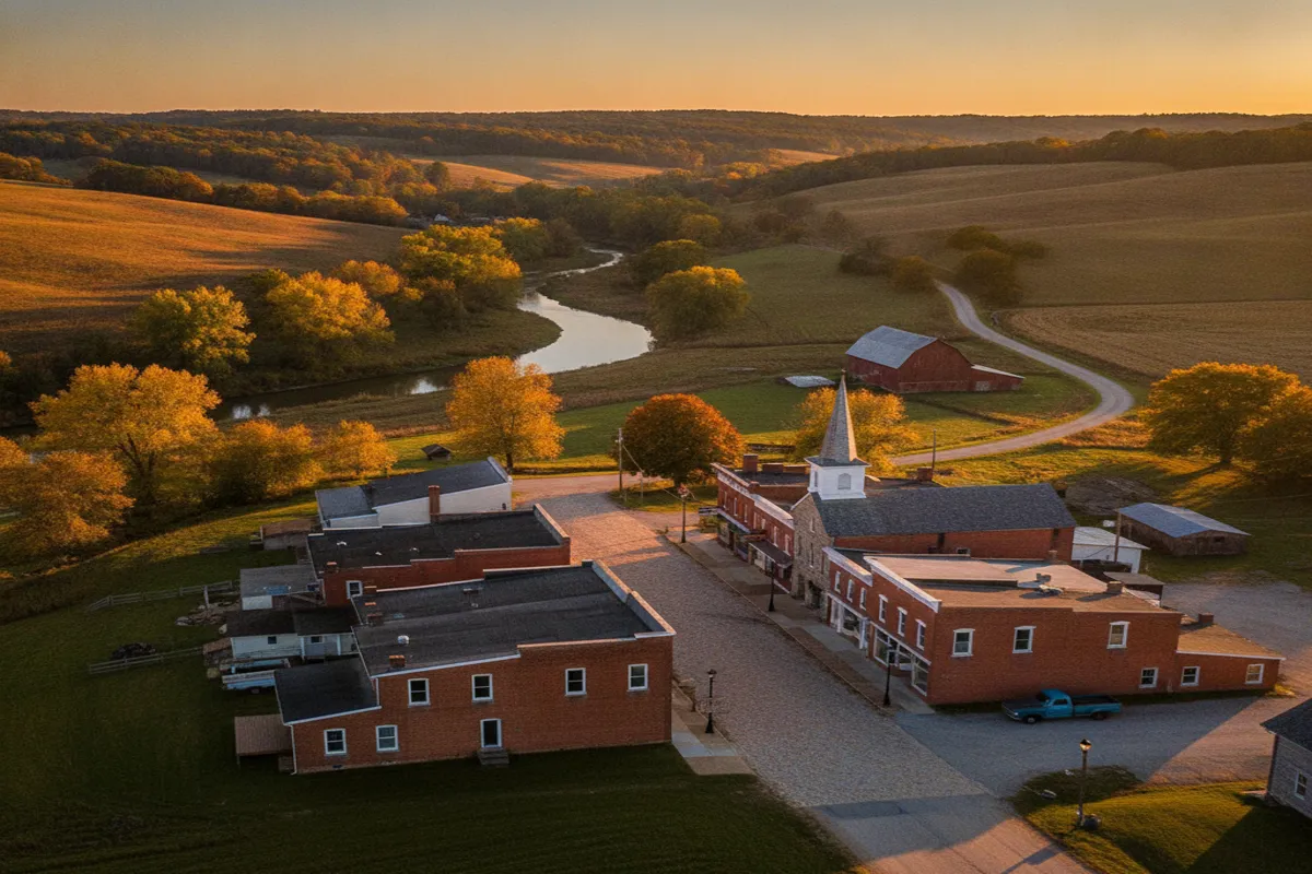 Public restroom locations mapped in Wellman, Ohio — 4 facilities across zip codes 45068