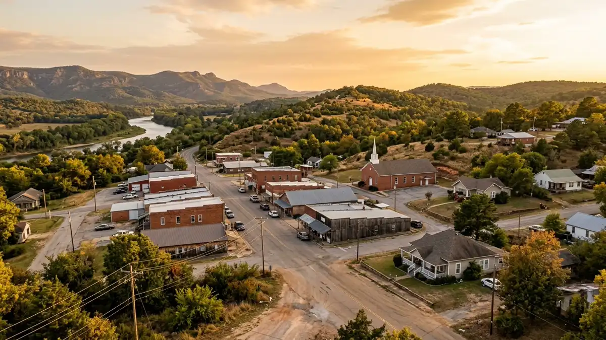 Public restroom locations mapped in Arkoma, Oklahoma — 1 facility across zip codes 74901