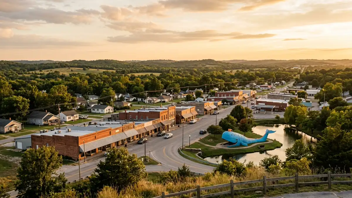 Public restroom locations mapped in Catoosa, Oklahoma — 8 facilities across zip codes 74015