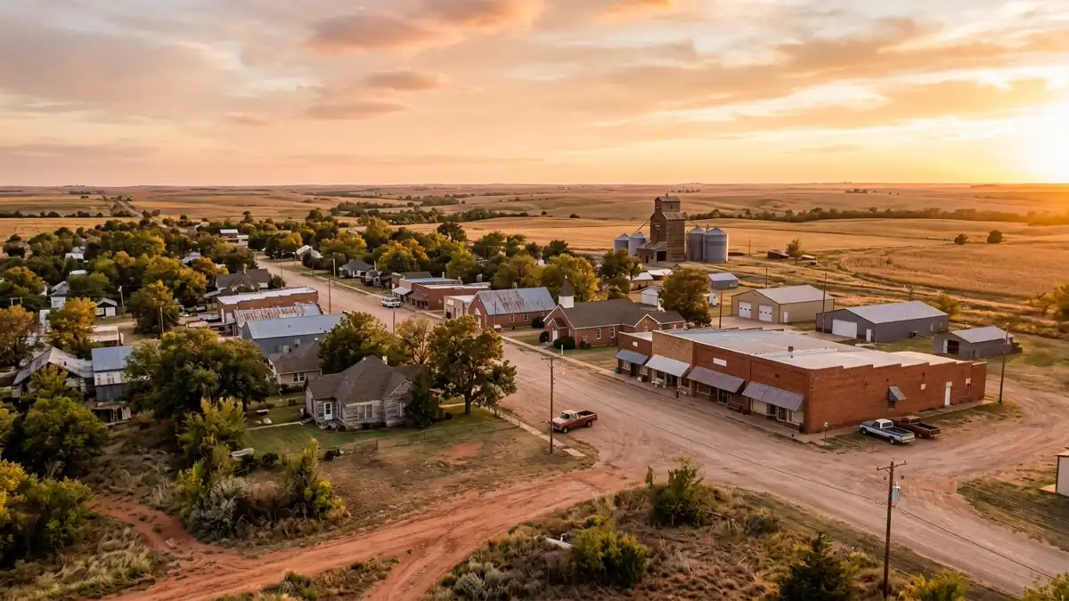 Public restroom locations mapped in Corn, Oklahoma — 5 facilities across zip codes 73024