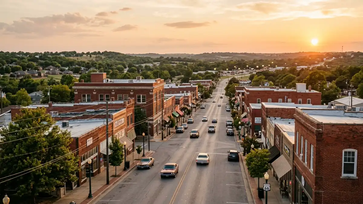 Public restroom locations mapped in Sapulpa, Oklahoma — 11 facilities across zip codes 74050, 74066, 74067