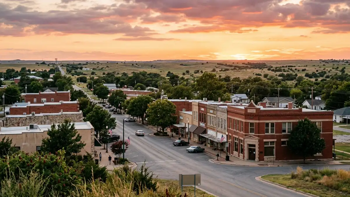 Public restroom locations mapped in Tonkawa, Oklahoma — 1 facility across zip codes 74653