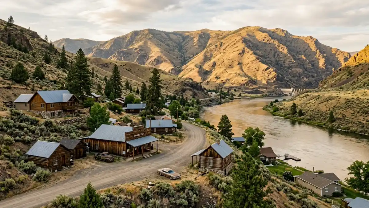 Public restroom locations mapped in Brownlee, Oregon — 2 facilities across the city