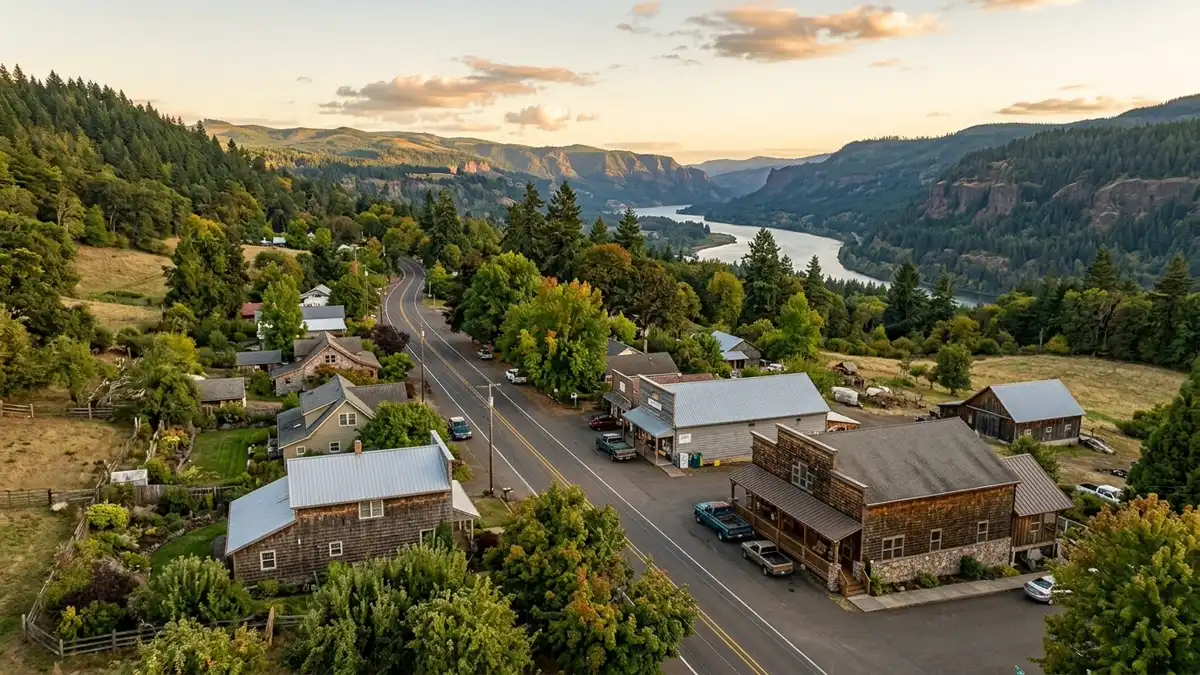 Public restroom locations mapped in Corbett, Oregon — 1 facility across zip codes 97019