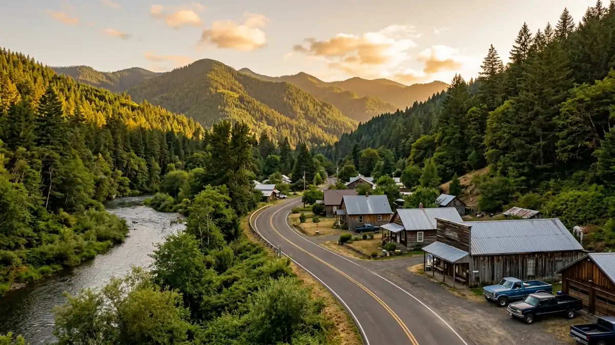 Public restroom locations mapped in Culp Creek, Oregon — 4 facilities across zip codes 97434