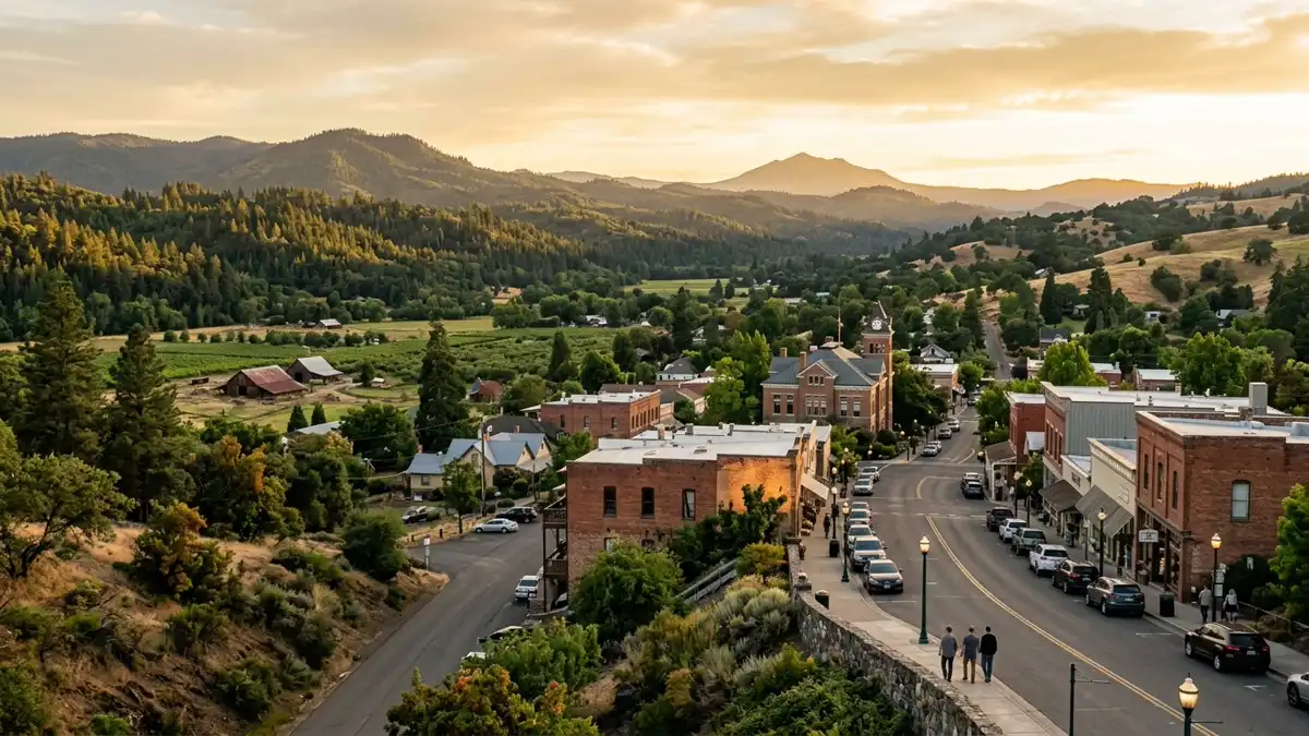 Public restroom locations mapped in Jackson County, Oregon — 93 facilities across zip codes 95520, 95740, 97536