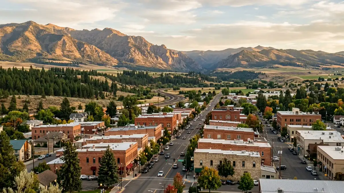 Public restroom locations mapped in La Grande, Oregon — 1 facility across the city