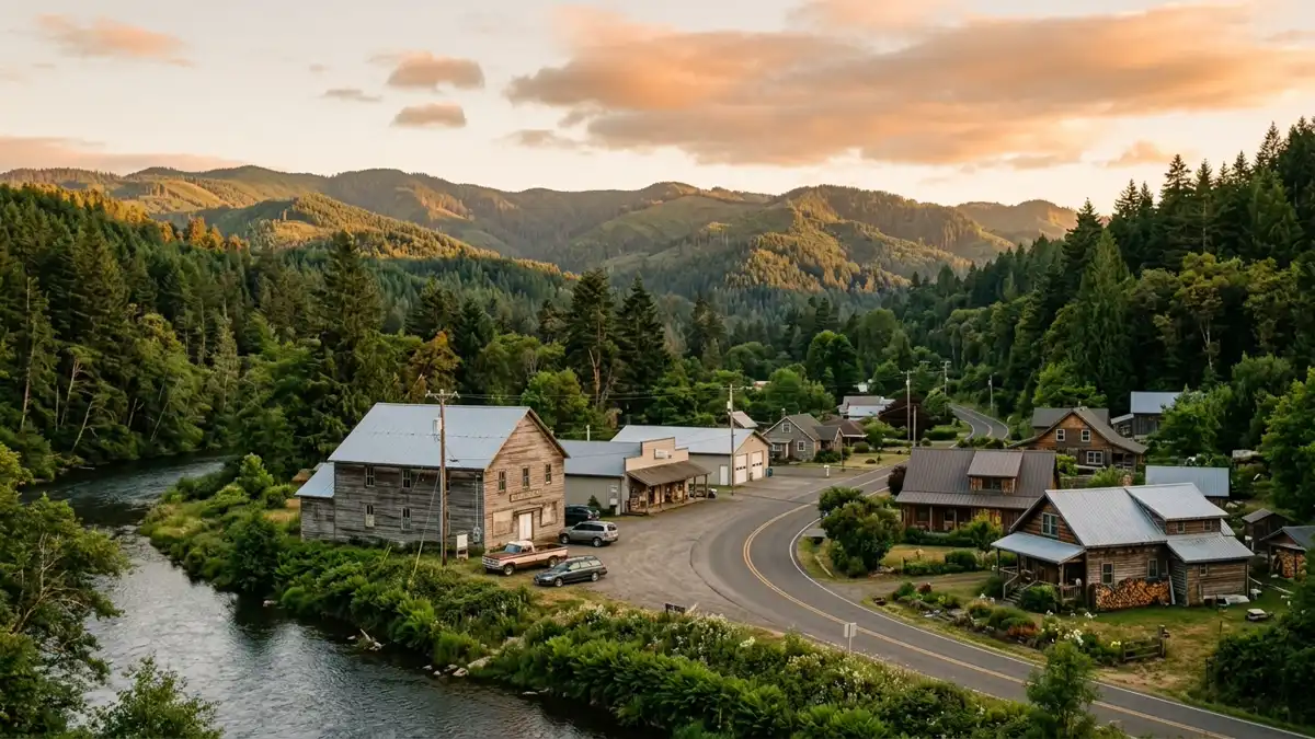 Public restroom locations mapped in Linslaw, Oregon — 1 facility across the city
