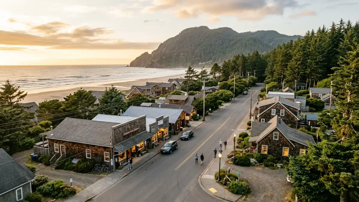 Public restroom locations mapped in Manzanita, Oregon — 6 facilities across zip codes 97130