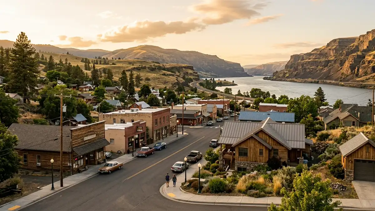 Public restroom locations mapped in Mosier, Oregon — 2 facilities across zip codes 97040