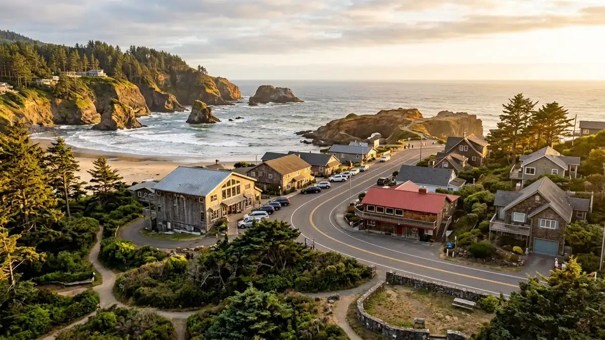 Public restroom locations mapped in Otter Rock, Oregon — 1 facility across zip codes 97369