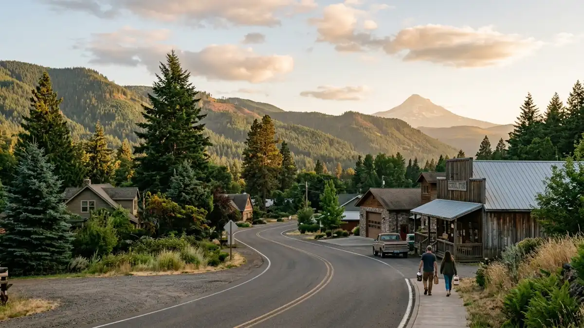 Public restroom locations mapped in Paradise Park, Oregon — 13 facilities across zip codes 97023