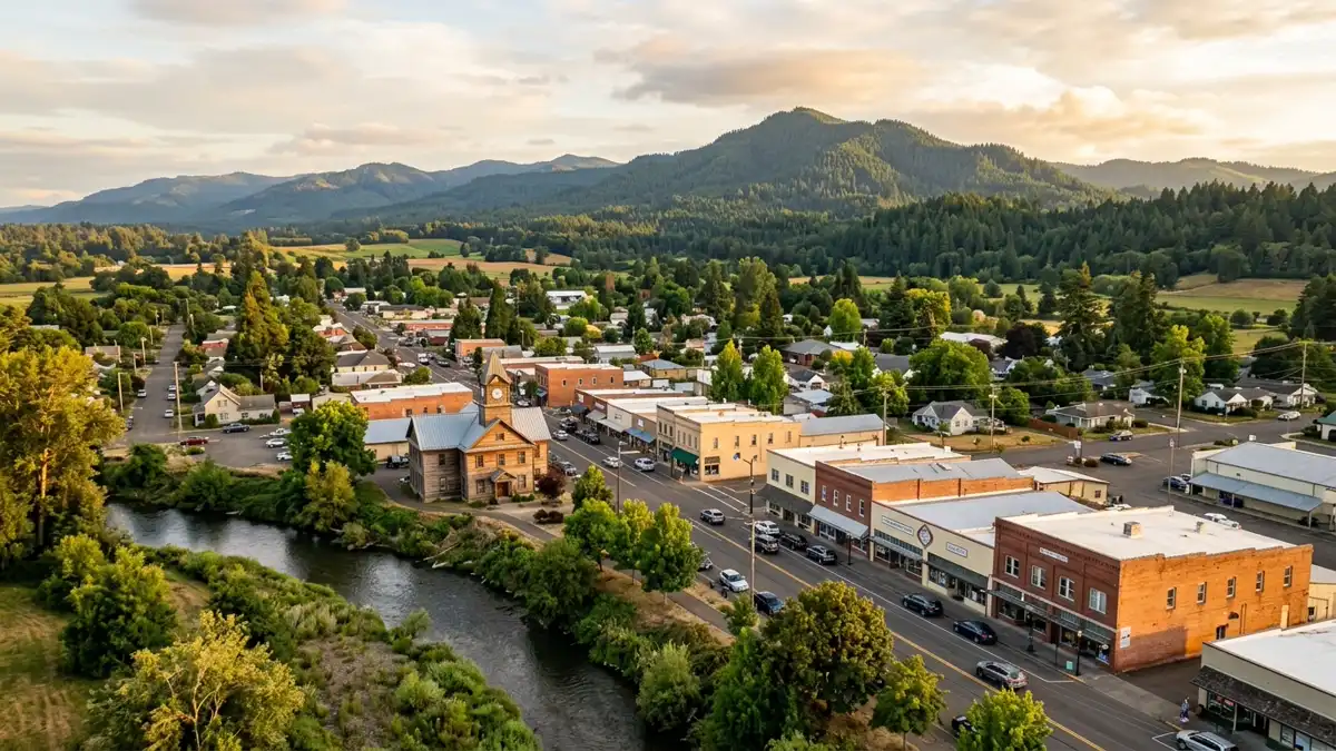 Public restroom locations mapped in Philomath, Oregon — 3 facilities across zip codes 97370