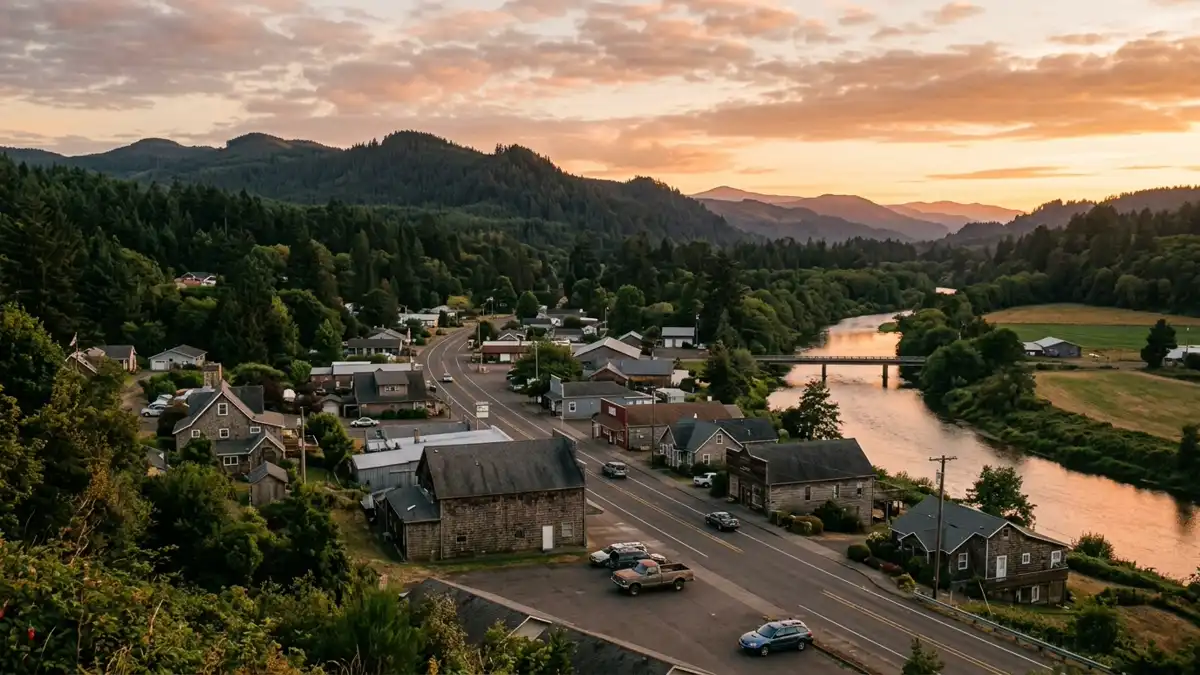 Public restroom locations mapped in Siletz, Oregon — 5 facilities across zip codes 97380