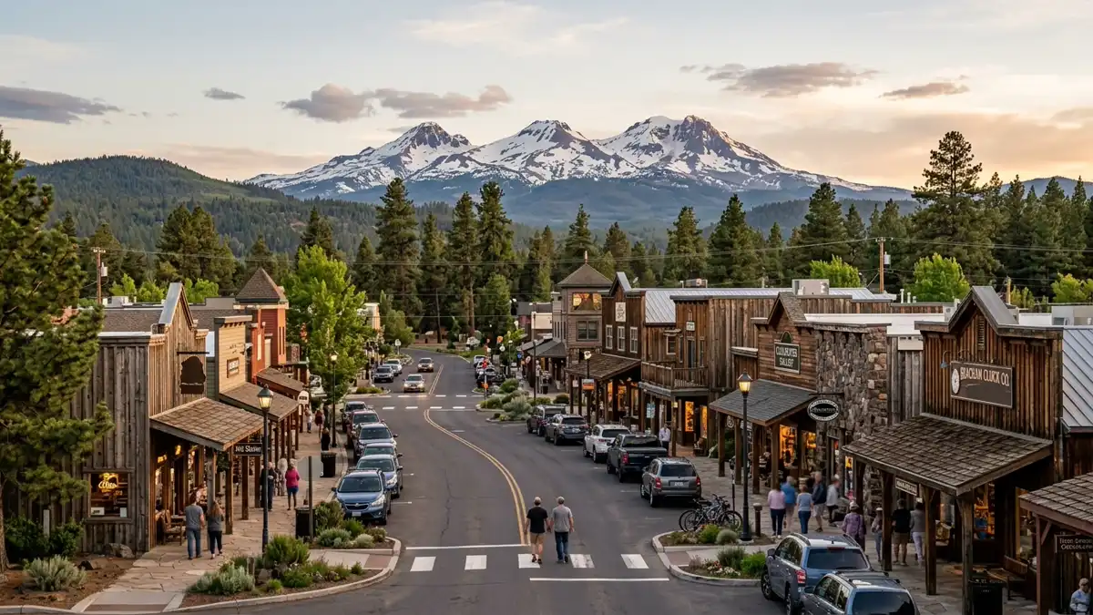 Public restroom locations mapped in Sisters, Oregon — 15 facilities across zip codes 97759