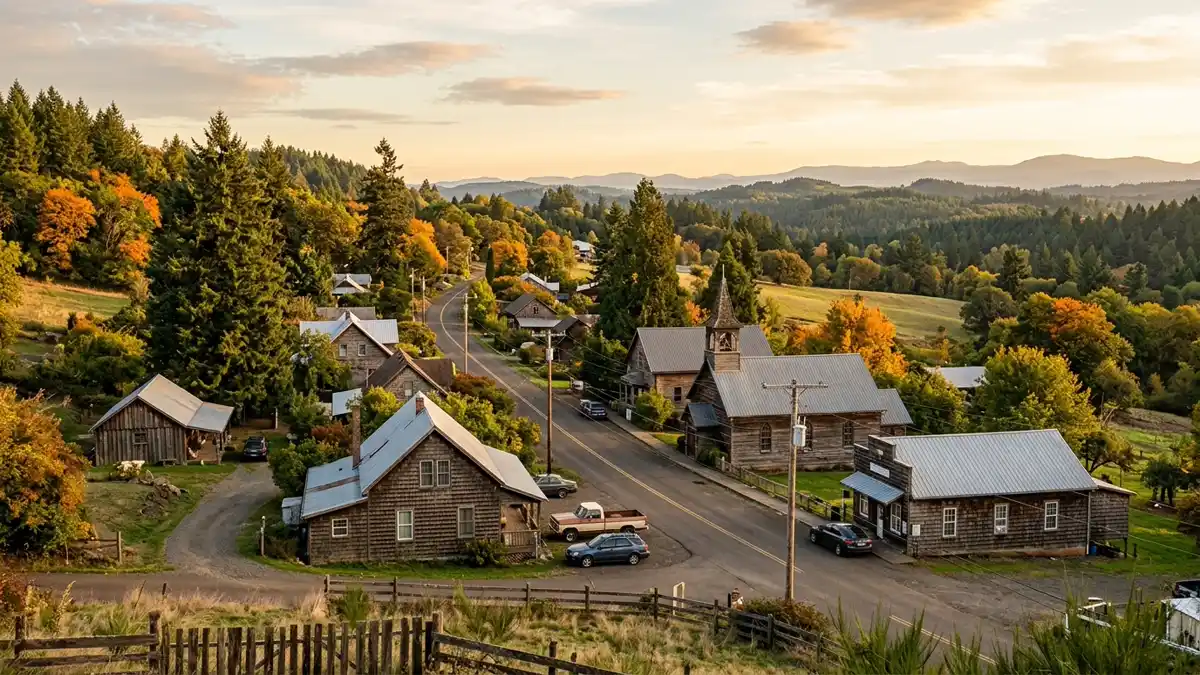 Public restroom locations mapped in Sodaville, Oregon — 1 facility across the city