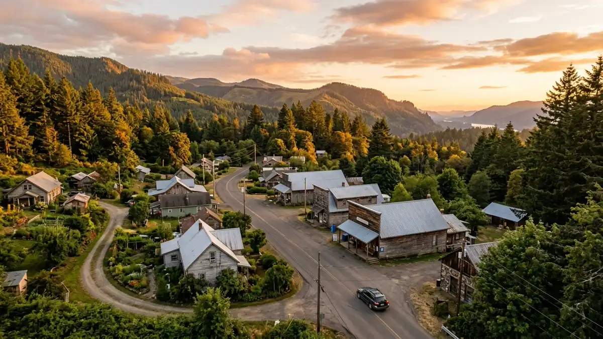 Public restroom locations mapped in Spitzenberg, Oregon — 4 facilities across the city