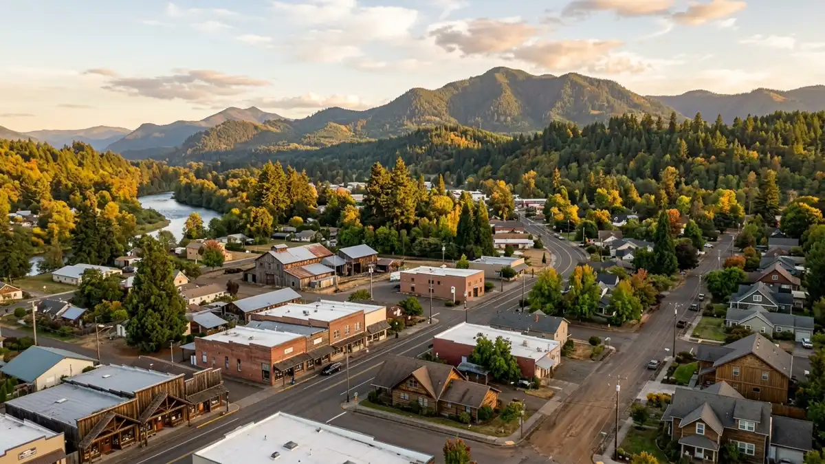 Public restroom locations mapped in Sweet Home, Oregon — 1 facility across the city
