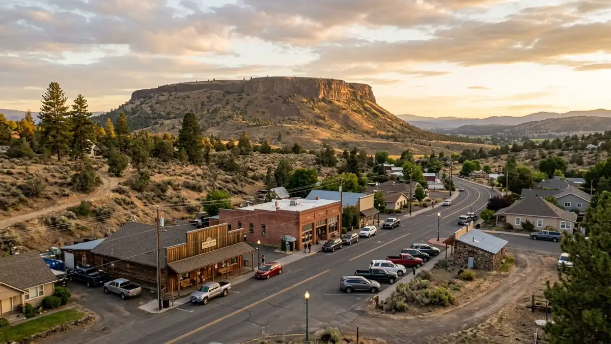 Public restroom locations mapped in Table Rock, Oregon — 1 facility across the city