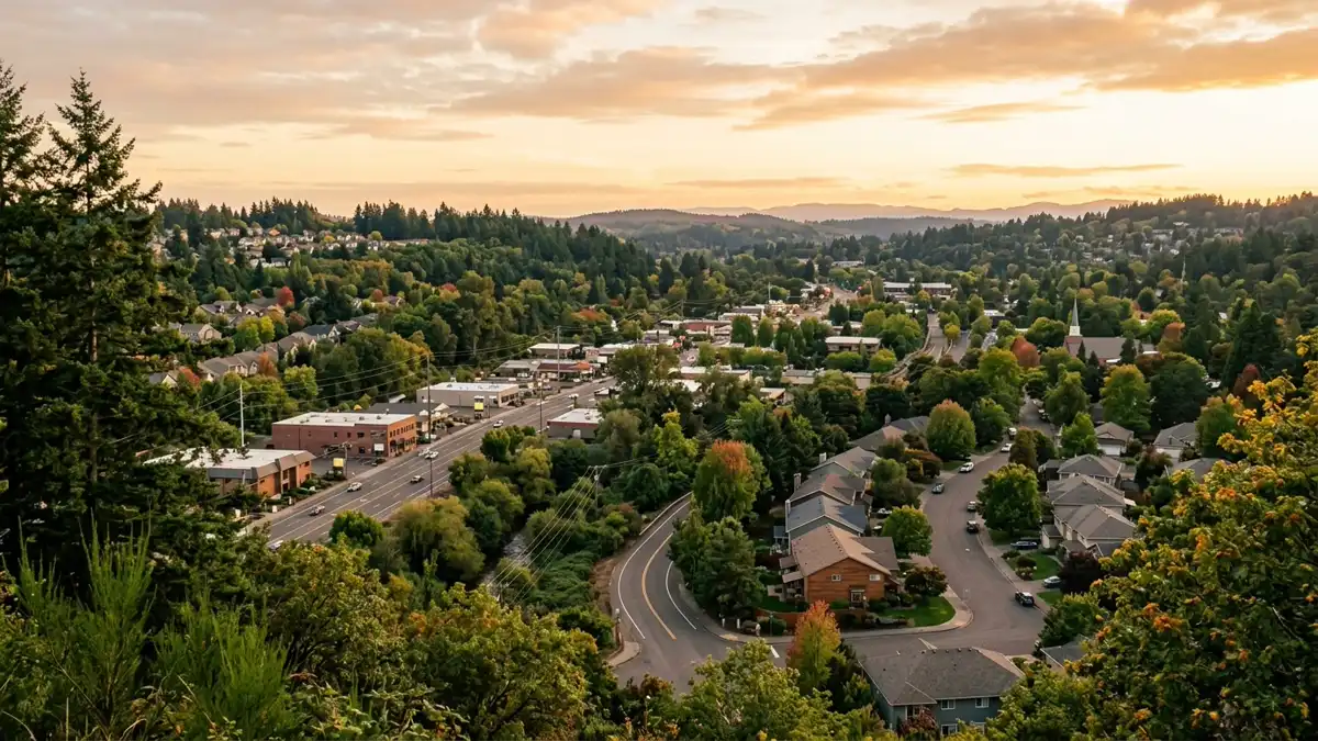 Public restroom locations mapped in Tigard, Oregon — 37 facilities across zip codes 97008, 97035, 97062