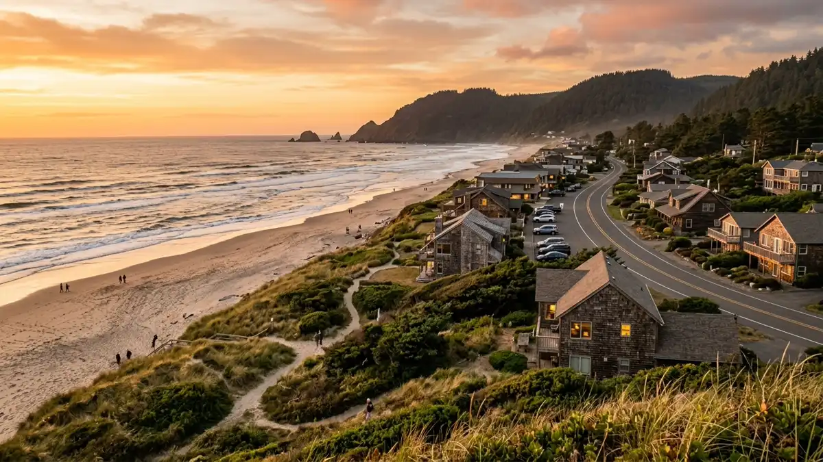 Public restroom locations mapped in Tillicum Beach, Oregon — 13 facilities across zip codes 97394