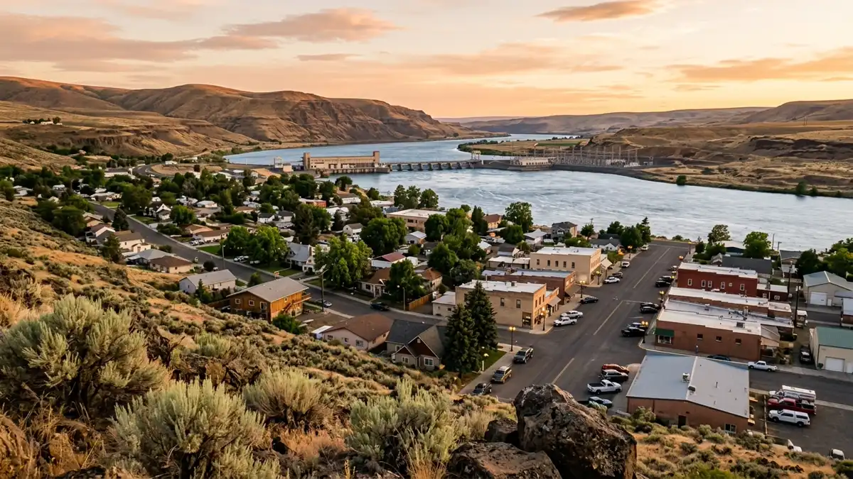 Public restroom locations mapped in Umatilla, Oregon — 9 facilities across zip codes 97882