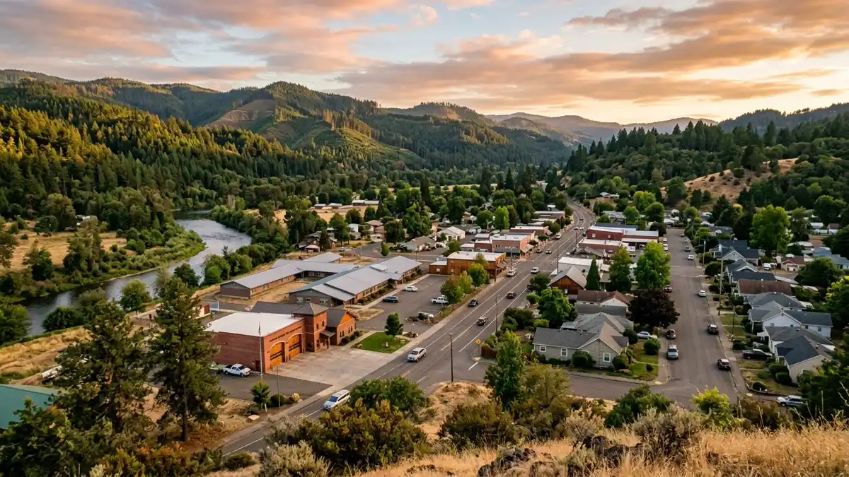 Public restroom locations mapped in Winston, Oregon — 1 facility across zip codes 97496