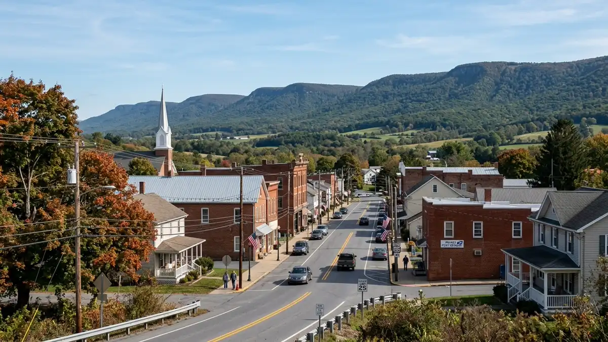 Public restroom locations mapped in Armagh Township, Pennsylvania — 8 facilities across the city