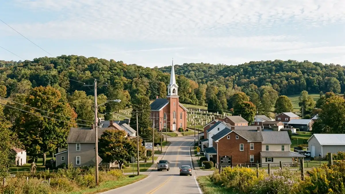 Public restroom locations mapped in Buffalo Township, Pennsylvania — 1 facilities across zip codes 15682
